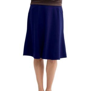 Ruby Ribbon Navy Flounce Skirt #1469